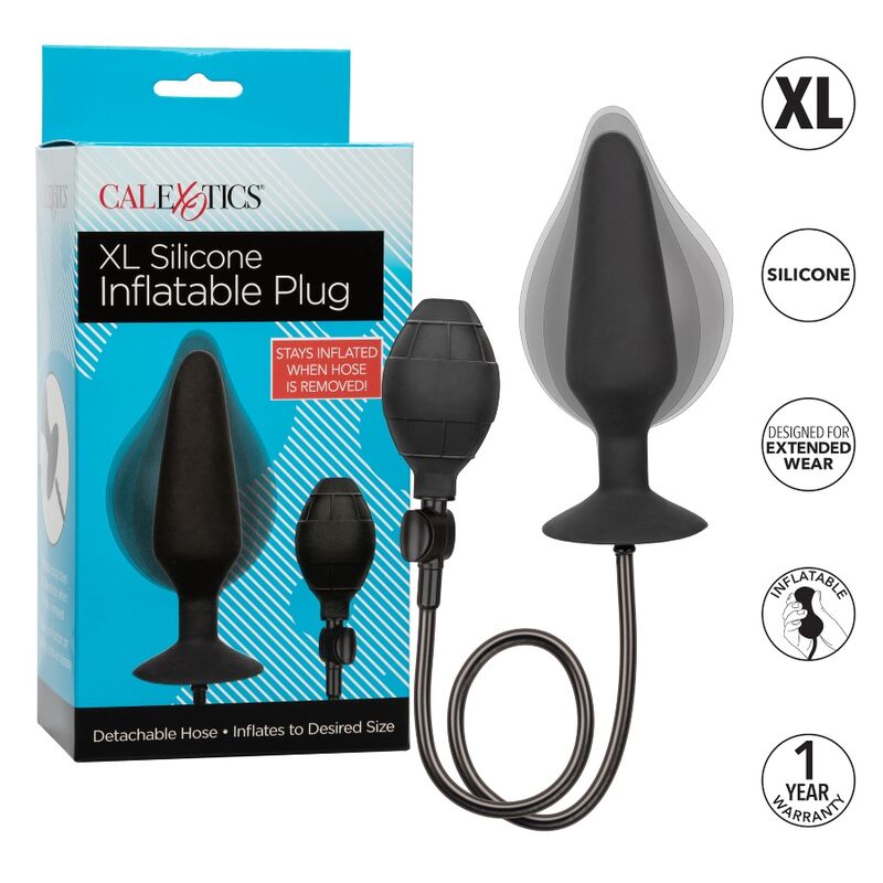 CALEXOTICS Bouchon Gonflable Silicone Xl — vue détaillée