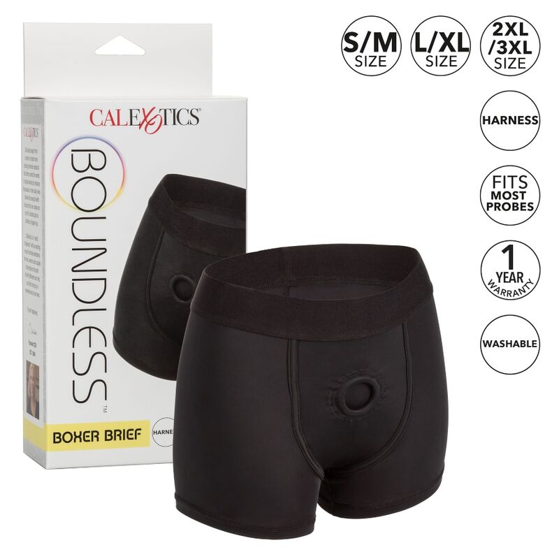 CALEXOTICS HARNAIS STYLE BOXER L/XL — vue détaillée