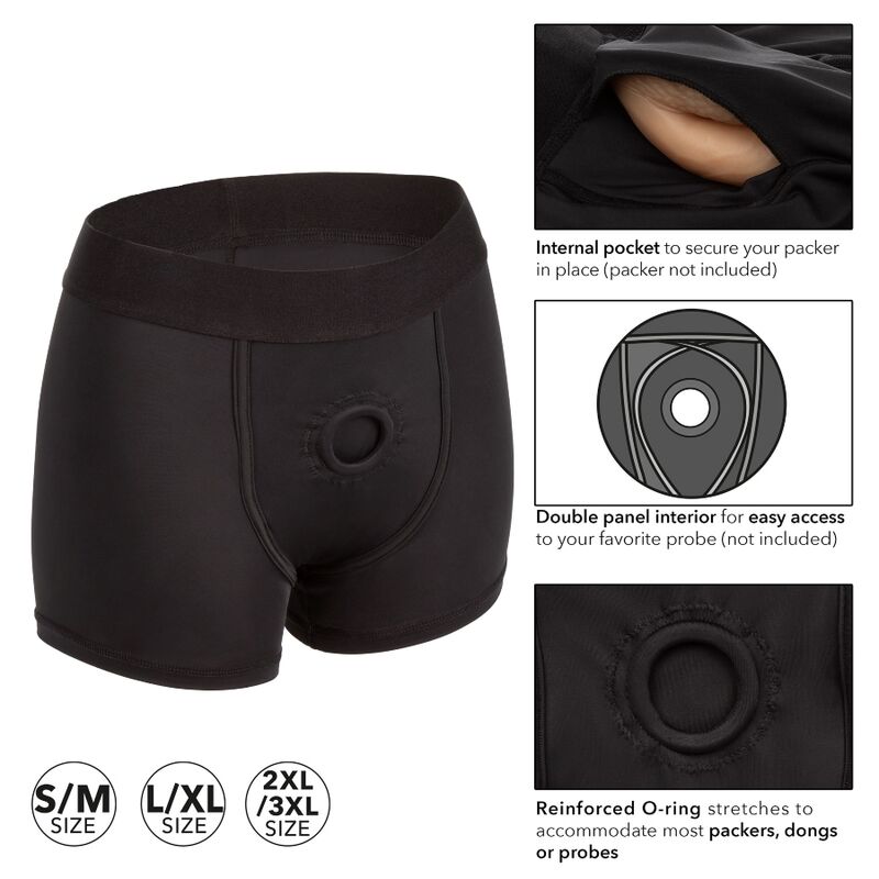 CALEXOTICS HARNAIS STYLE BOXER L/XL — vue arrière