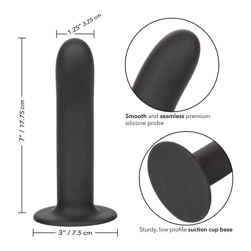 CALEXOTICS GODE SANS LIMITE 17.8 CM — accessoires inclus