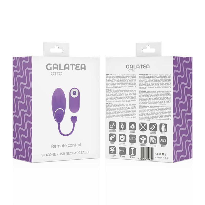 GALATEA Télécommande Otto Click&Play — accessoires inclus