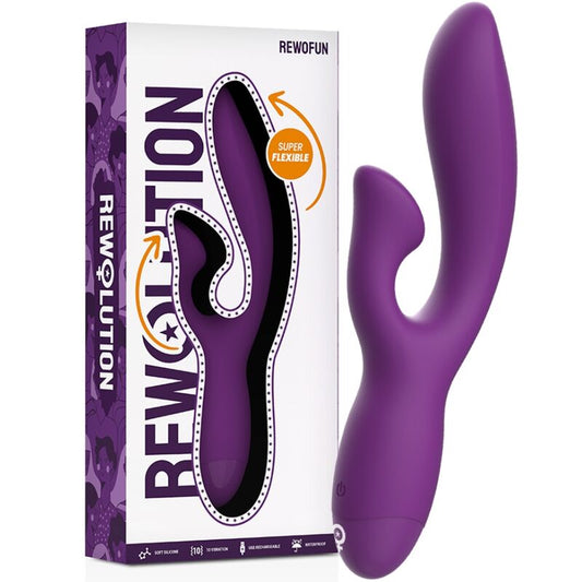 REWOLUTION Rewofun Vibrateur Flexible Lapin - Aura Intime