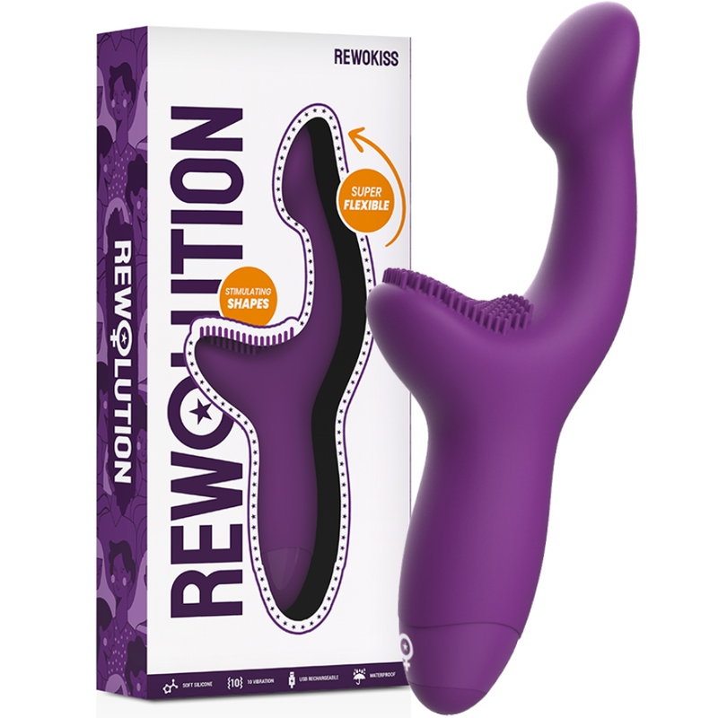 REWOLUTION Rewokiss Vibrateur Point Stimulateur - Aura Intime
