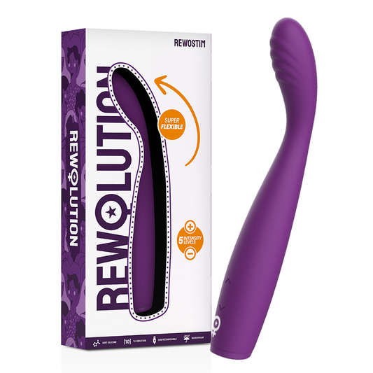 REWOLUTION Vibrateur Souple Rewostim - Aura Intime