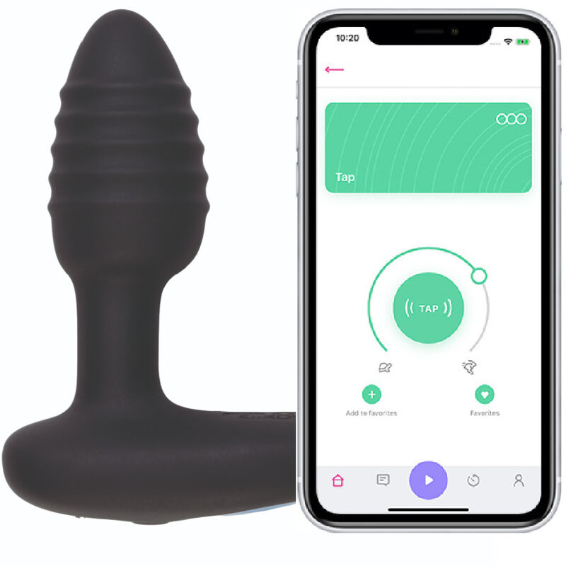 KIIROO Application Contrôle Vibrations Lumen Plug - Aura Intime