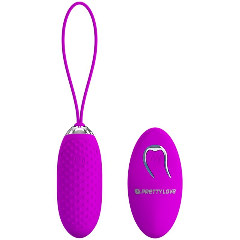 PRETTY LOVE SMART Joanna Oeuf Vibrant Télécommande 12 Modes - Aura Intime