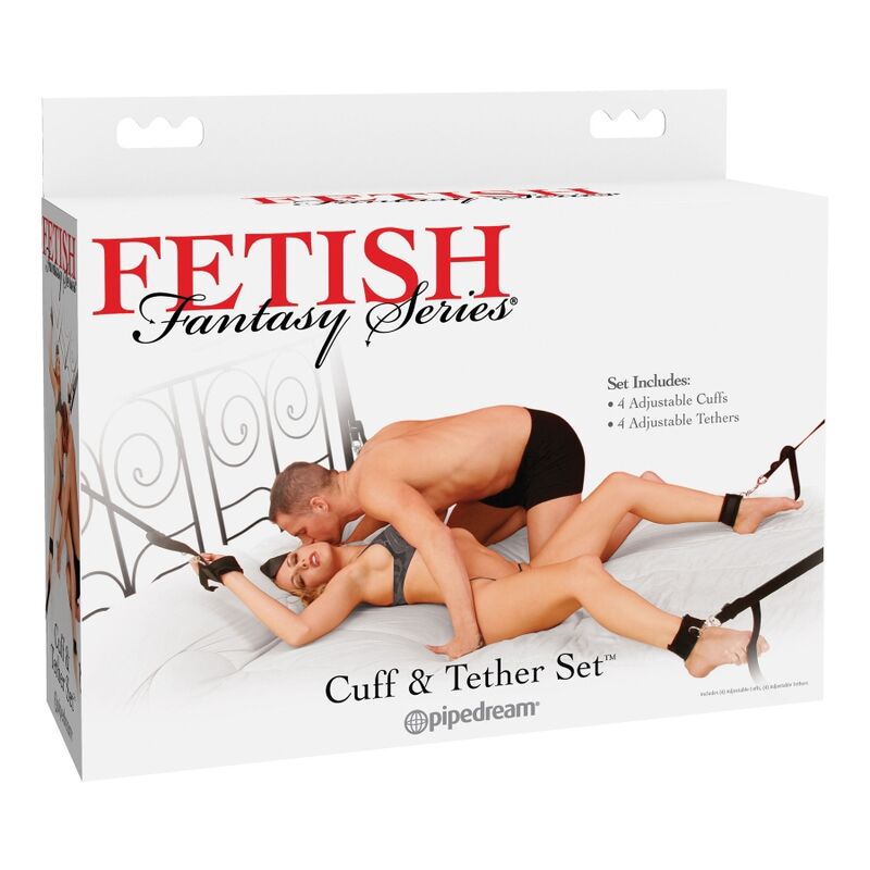 PIPEDREAMS Ensemble Manchon Tether Fetish Fantasy — vue détaillée