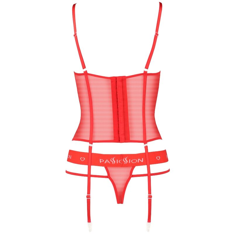 PASSION WOMAN CORSETS Corset Kyouka Rouge L/Xl — vue alternative