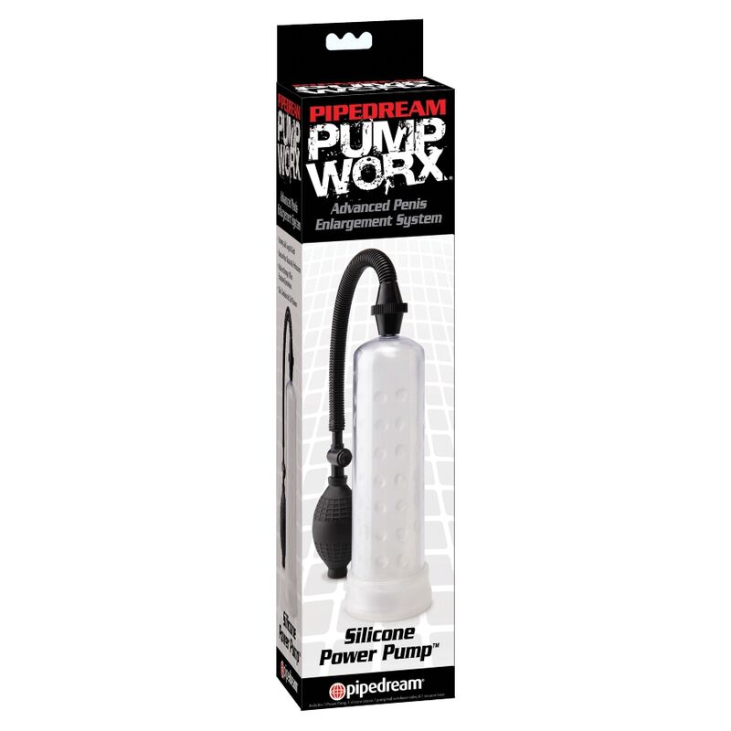 PUMP WORX Silicone Power Pump Clear — vue détaillée