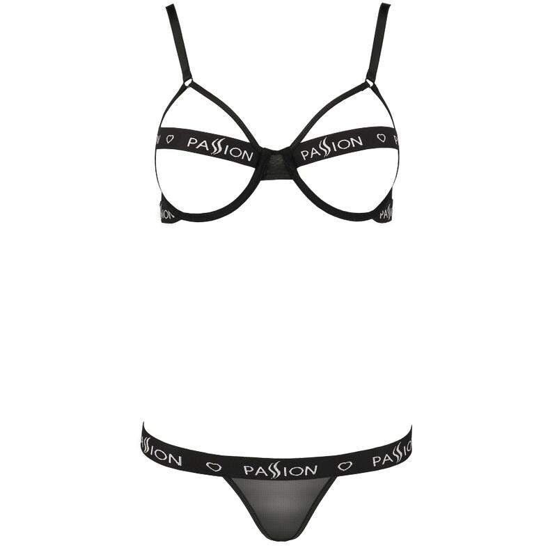 PASSION WOMAN SETS Kyouka Ensemble Deux Pièces Noir S/M — vue alternative