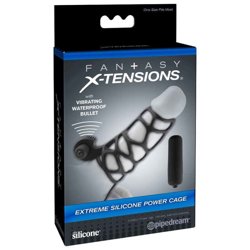 FANTASY X-TENSIONS CAGE PUISSANCE SILICONE EXTRÊME — vue arrière