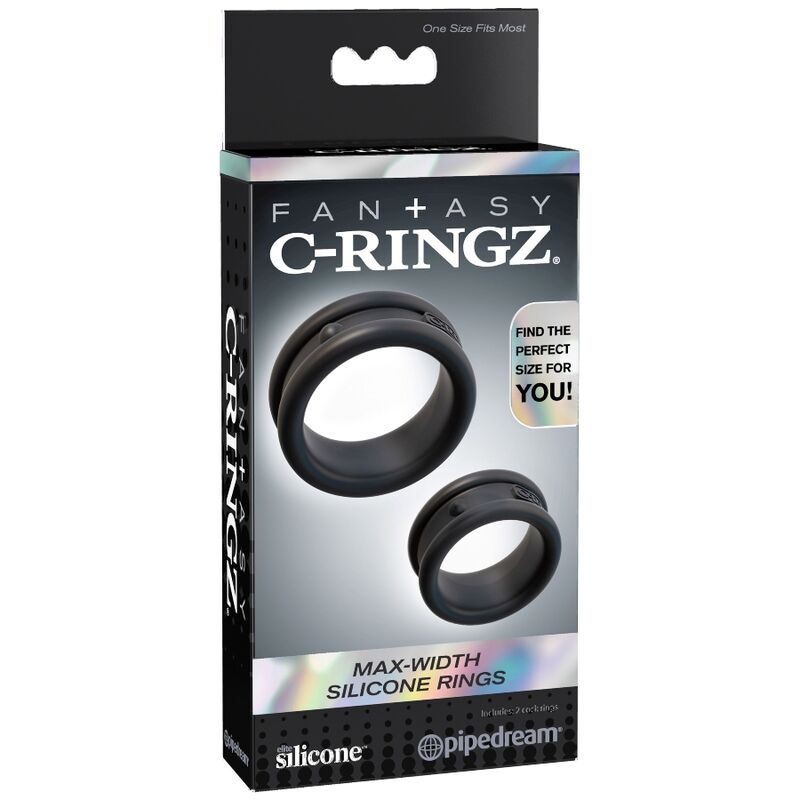 FANTASY C-RINGZ BAGUES SILICONE MAX / LARGE — vue arrière