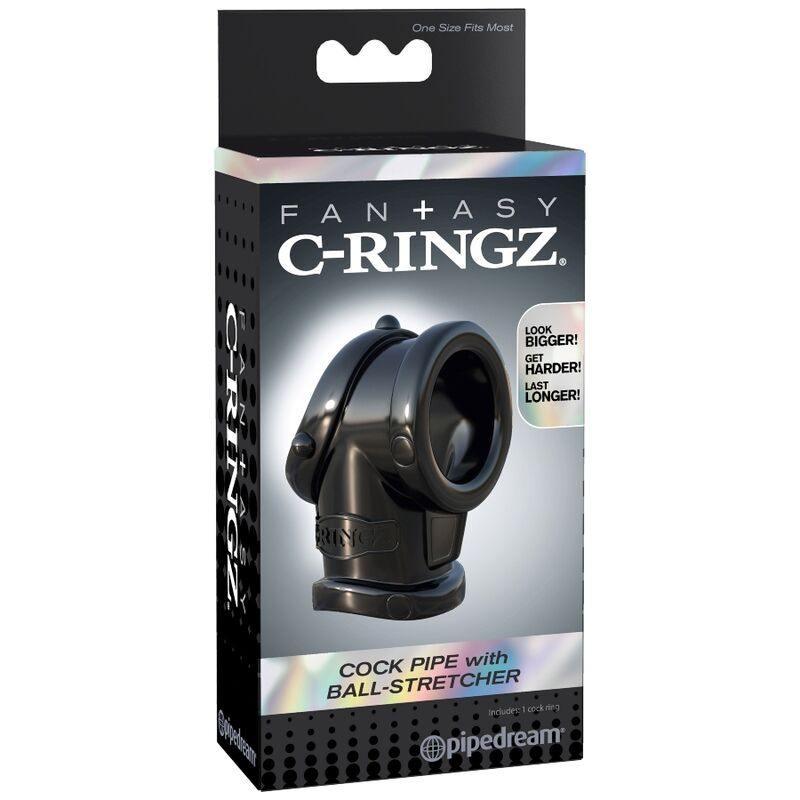 FANTASY C-RINGZ TUYAU COCK BALL STRECH — vue alternative
