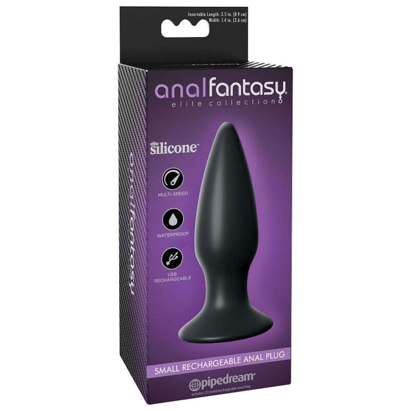 ANAL FANTASY ELITE COLLECTION Petit Plug Anal Rechargeable — vue alternative