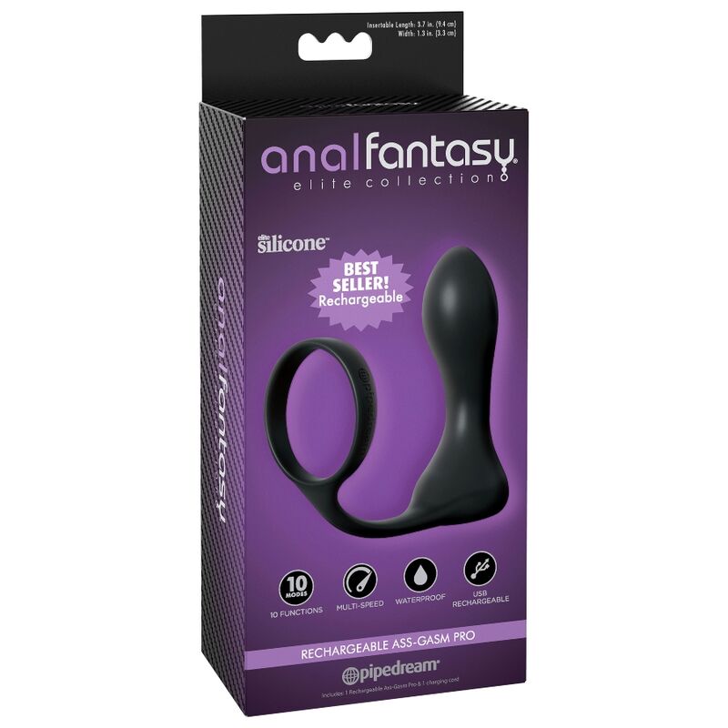 ANAL FANTASY ELITE COLLECTION RECHARGEABLE ASS-GASM PRO — vue alternative