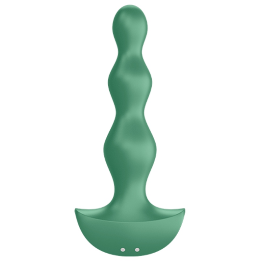 SATISFYER PLUGS VIBRATEUR LOLLI PLUG 2 PLUG VERT - Aura Intime