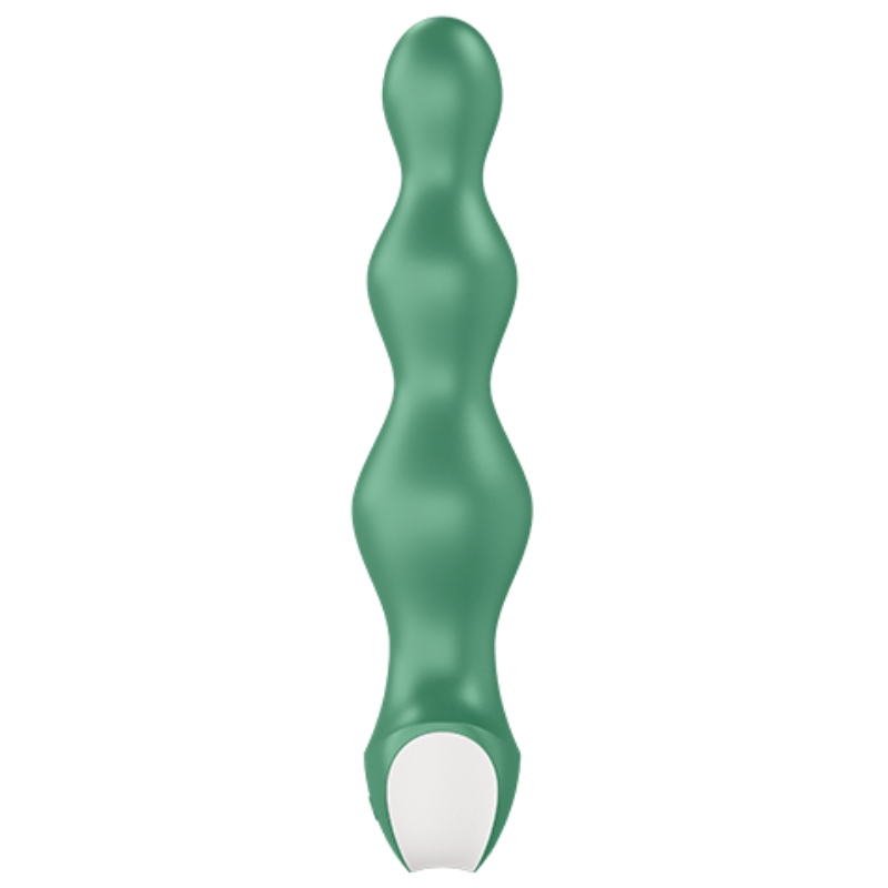 SATISFYER PLUGS VIBRATEUR LOLLI PLUG 2 PLUG VERT — vue arrière