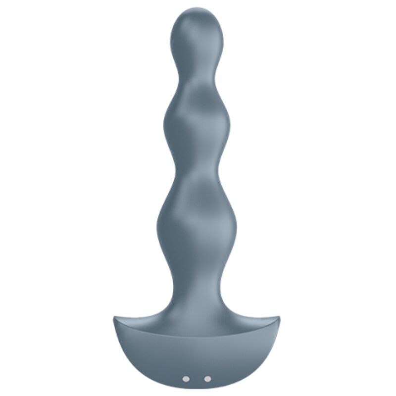SATISFYER PLUGS VIBRATEUR LOLLI PLUG 2 PLUG GRIS - Aura Intime