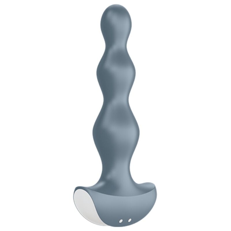 SATISFYER PLUGS VIBRATEUR LOLLI PLUG 2 PLUG GRIS — vue détaillée