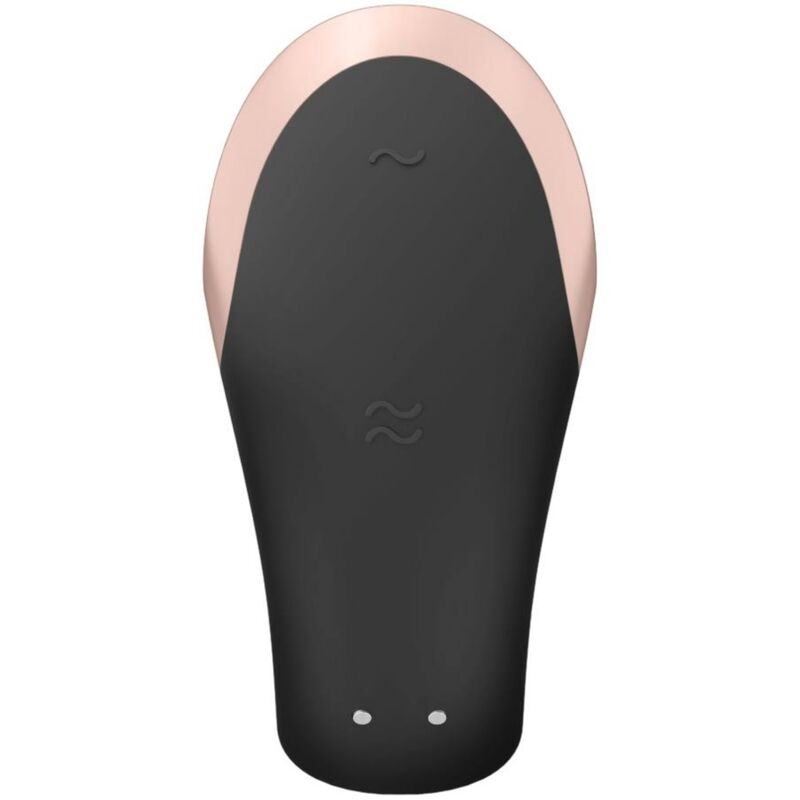 SATISFYER PARTNER Vibrateur Double Love Luxury Partner Noir — vue alternative