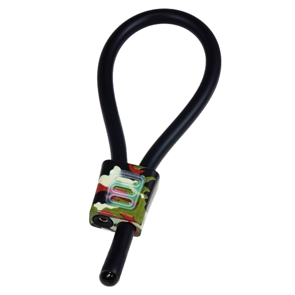 ELECTRASTIM Anneaux Pénins Réglables Prestige Electraloops Camouflage — vue alternative