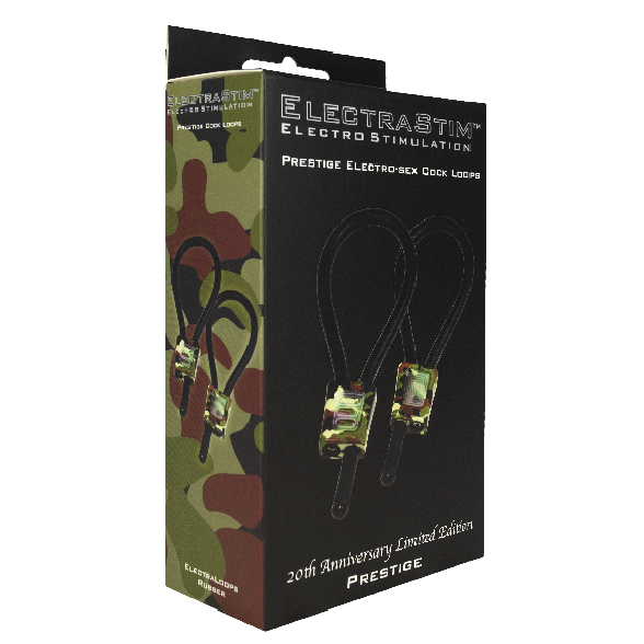 ELECTRASTIM Anneaux Pénins Réglables Prestige Electraloops Camouflage — vue arrière