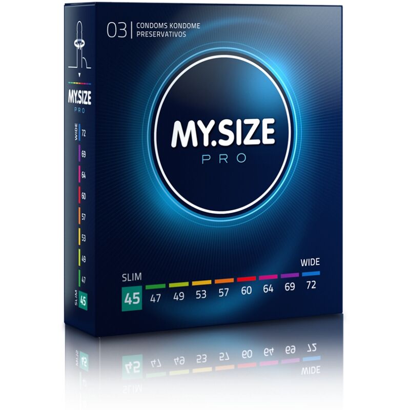 MY SIZE PRO Pro Preservatifs 45 Mm 3 Unites - Aura Intime