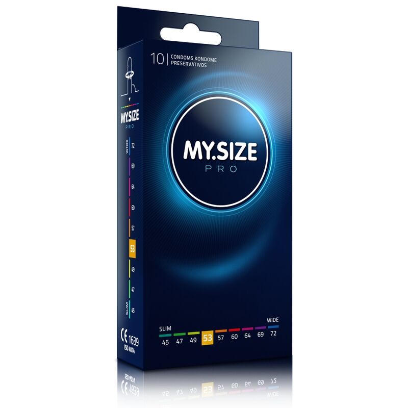 MY SIZE PRO Pro Préservatifs 53 Mm 10 Unités - Aura Intime