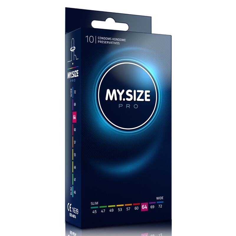 MY SIZE PRO Pro Préservatifs 64 Mm 10 Unités - Aura Intime