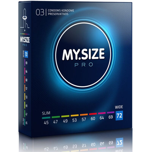 MY SIZE PRO Pro Préservatifs 72 Mm 3 Unités - Aura Intime