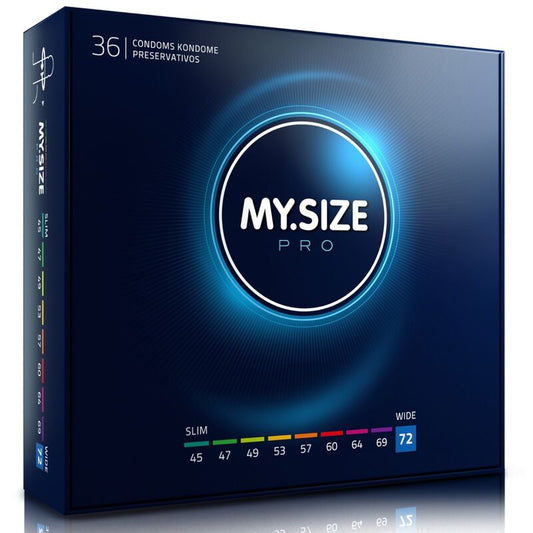 MY SIZE PRO Pro Préservatifs 72 Mm 36 Unités - Aura Intime