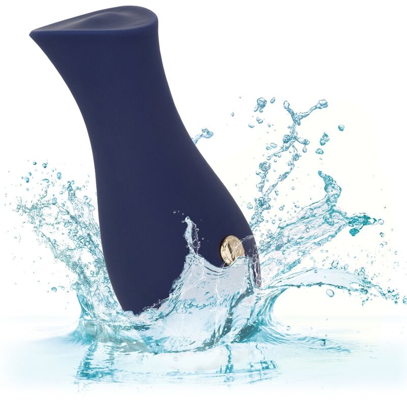 CALEXOTICS Masseur Chic Tulipe Bleu — vue arrière