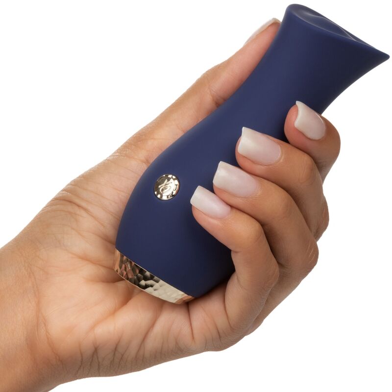 CALEXOTICS Masseur Chic Tulipe Bleu — accessoires inclus