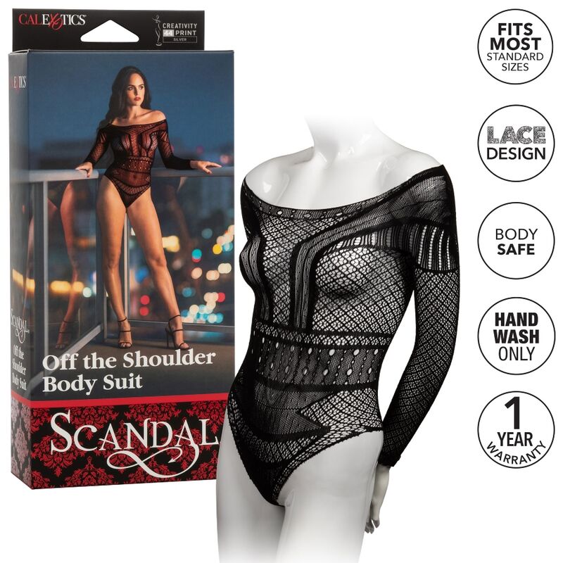 CALEXOTICS Body Épaule Scandal Taille Unique — vue arrière