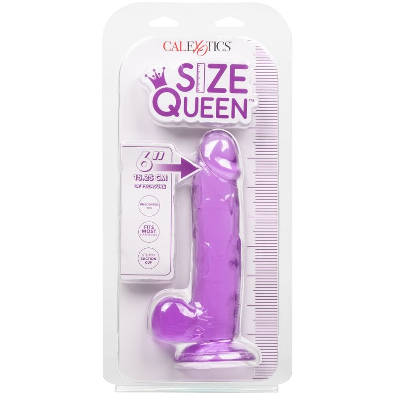 CALEXOTICS Gode Reine Taille Violet 15.3 Cm — vue arrière