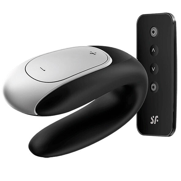 SATISFYER CONNECT Vibrateur Partenaire Double Fun Noir — vue détaillée