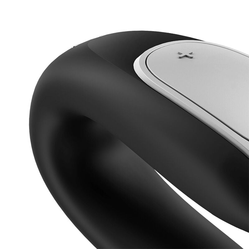 SATISFYER CONNECT Vibrateur Partenaire Double Fun Noir — vue arrière