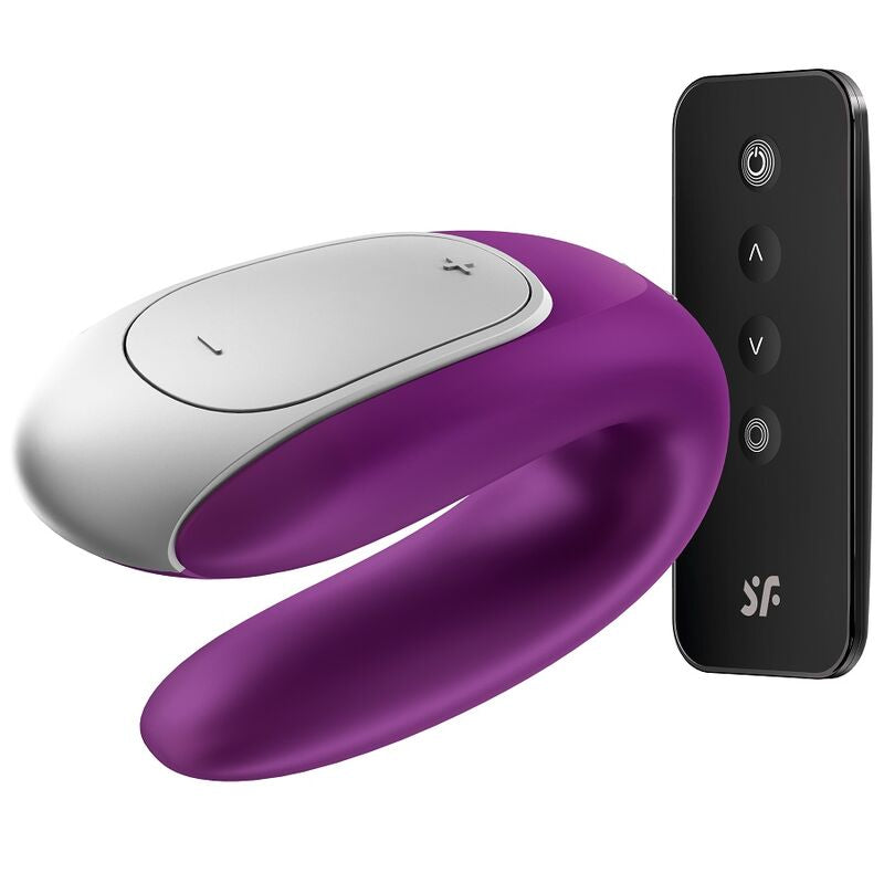SATISFYER CONNECT Vibrateur Partenaire Double Fun Violet — vue détaillée