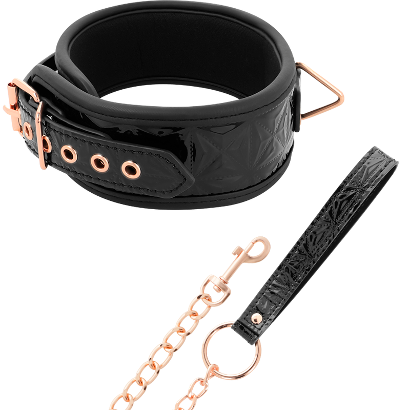 BEGME BLACK EDITION Black Edition Premium Collier Cuir Vegan - Aura Intime