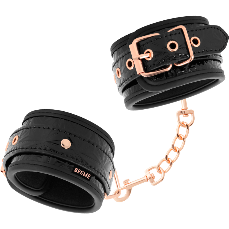 BEGME BLACK EDITION Black Edition Premium Menottes Chevilles - Aura Intime