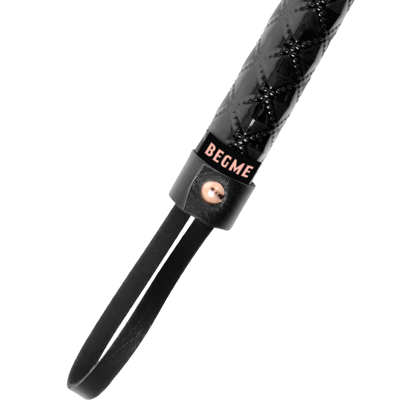 BEGME BLACK EDITION Black Edition Flogger Cuir Vegan — vue arrière
