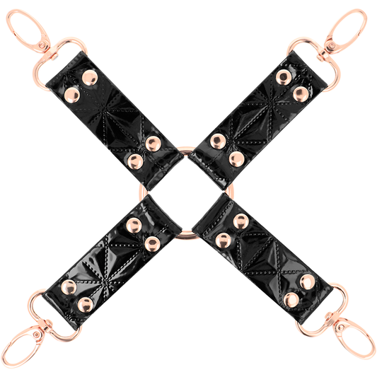 BEGME BLACK EDITION Black Edition Cravate Cuir Vegan - Aura Intime