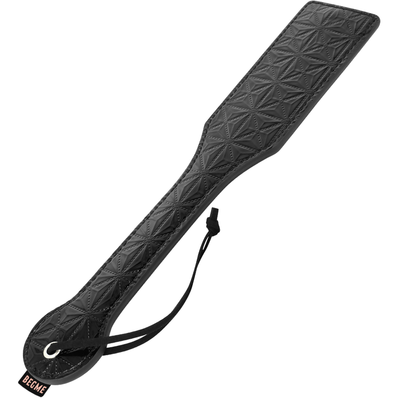 BEGME BLACK EDITION Paddle Cuir Végétalien Édition Noire — vue alternative