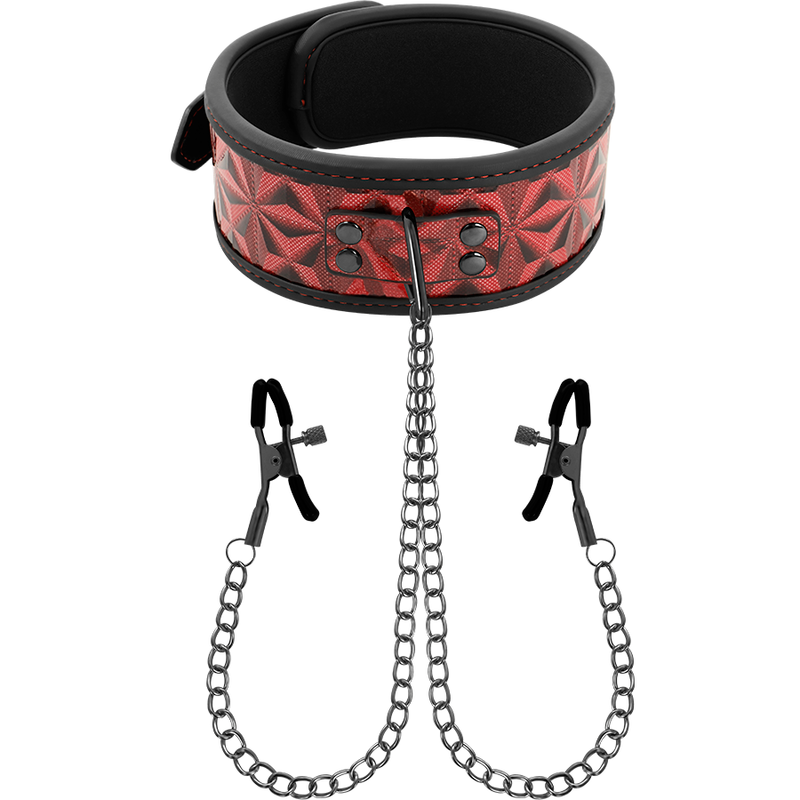BEGME RED EDITION Collier Édition Rouge Pinces Télémon Doublure Néoprène - Aura Intime