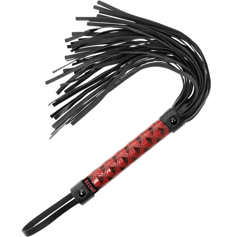 BEGME RED EDITION Flogger Cuir Végan Édition Rouge - Aura Intime