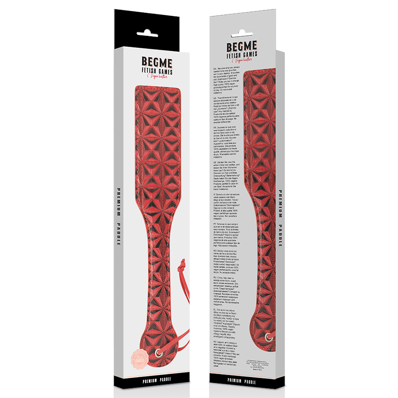 BEGME RED EDITION Pelle Cuir Végétalien Red Edition — vue arrière