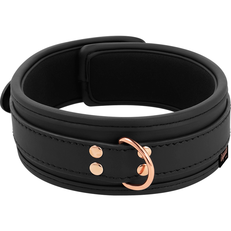 COQUETTE FANTASY Collier Fantaisie Cuir Végan Bracelet Doublure Néoprène — accessoires inclus