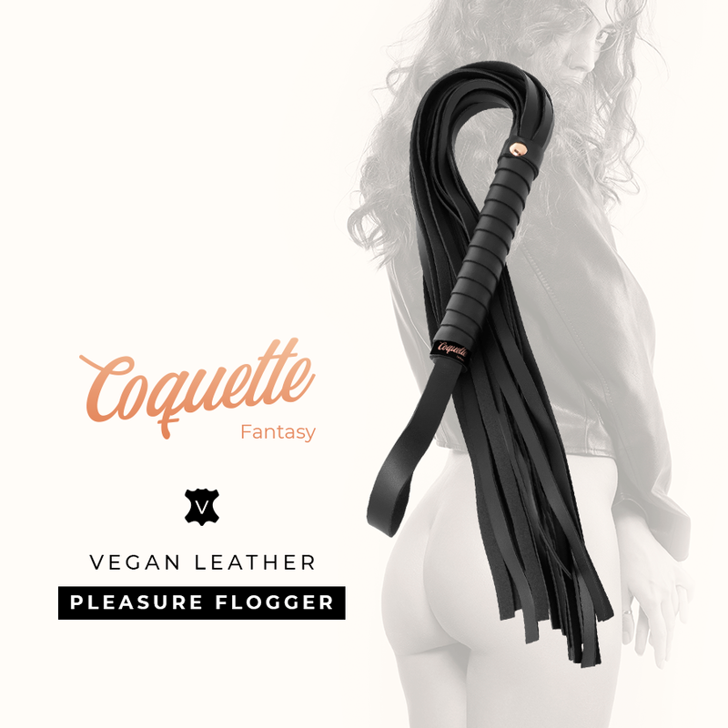 COQUETTE FANTASY Fouet Fantaisie Cuir Végan — vue détaillée
