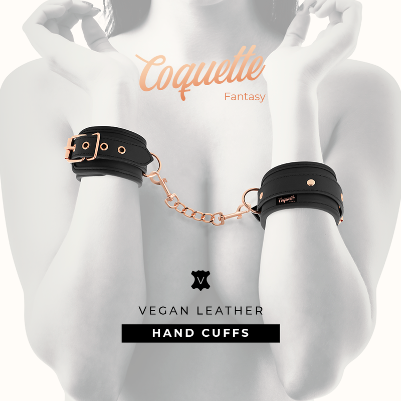 COQUETTE FANTASY Menottes Fantasy Cuir Végan Doublure Noprène — vue détaillée