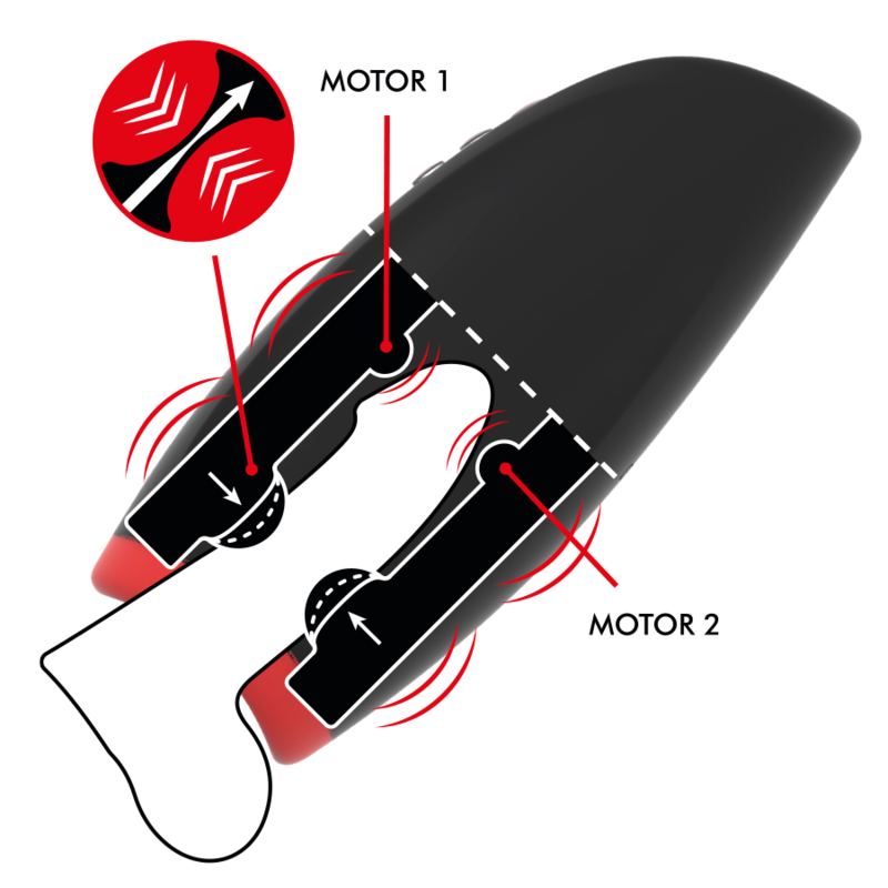 JAMYJOB Masturbateur Novax Vibration Compression — vue alternative
